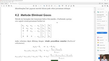 METODE ELIMINASI GAUSS PADA EXCEL - Solusi SPL