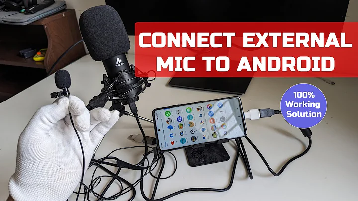 Connect External Mic to Android Phone - Works for Any Android Phone