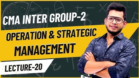 OMSM CMA INTER ||  Linear Programming Technique || CLASS-1