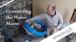 Installing and Connecting new Water Mains  DIY