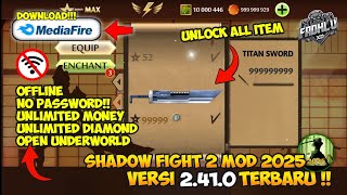 UPDATE!! Shadow Fight 2 Mod Apk Versi 2.41.0 TERBARU 2025 | UNLIMITED MONEY UNLOCK ALL ITEM screenshot 5