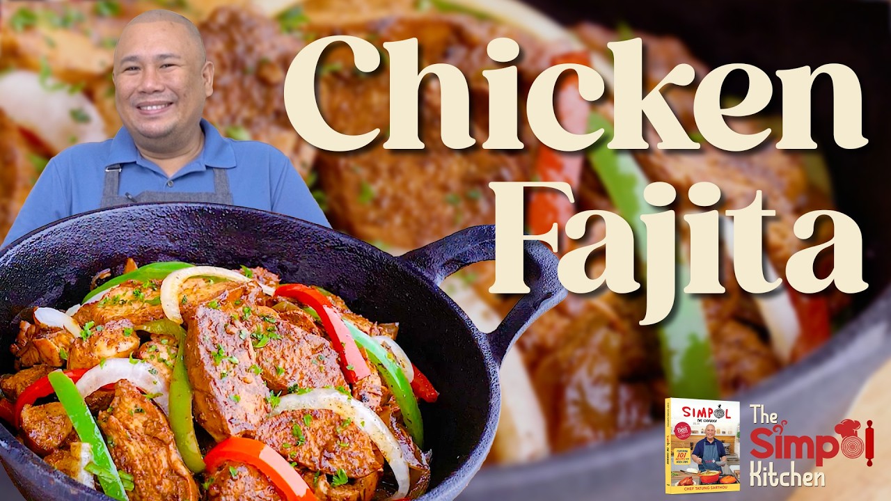 Простая куриная фахитас | Восхитительный рецепт в мексиканском стиле