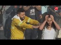 رامز جلال رد فعل دينا الشربيني بعد معرفتها حقيقية مقلب رامز بيلعب بالنار 