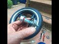 Remove front wheel bearings TDM 850 with 16mm "Dynabolt"