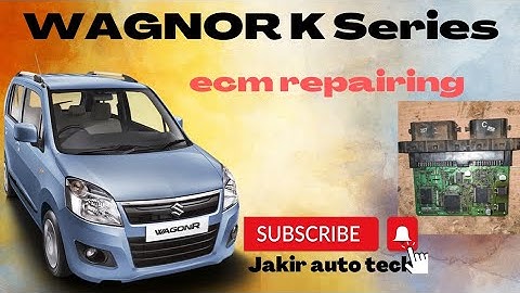 maruti wagnor k series ecm repairing//t permit wagnor ecm repair successfull||#Jakirautotech