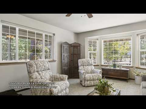51445 Ash Road, La Pine, OR home video tour
