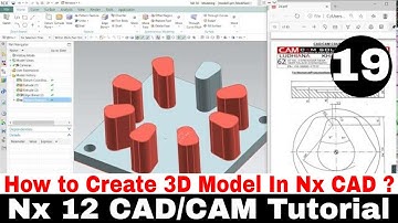 Siemens Nx 12 tutorial for beginners | #nx cad tutorial in hindi
