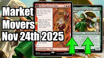 MTG Market Movers - November 24th - Avatar Cards Make A Splash! The Legend of Roku!