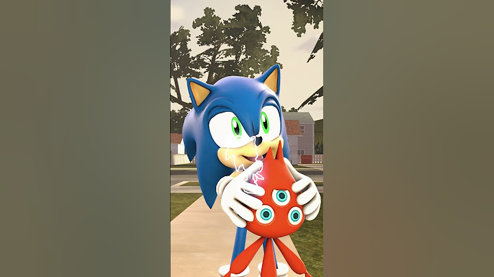 Meet the Cupcake SFM #shorts #sonic (Perfect Outlines)