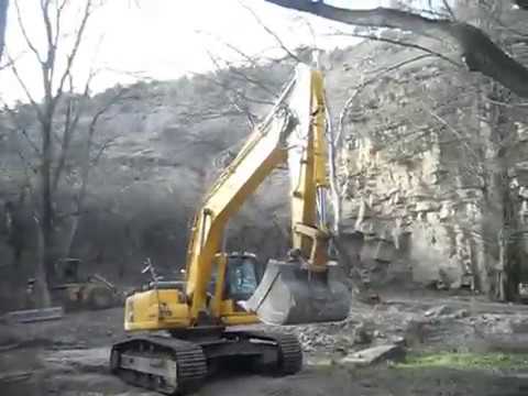 ლეღვთახევში კლდის ჭრა