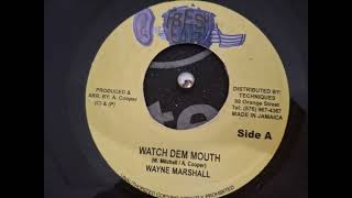 Watch Wayne Marshall Watch Dem Mouth video