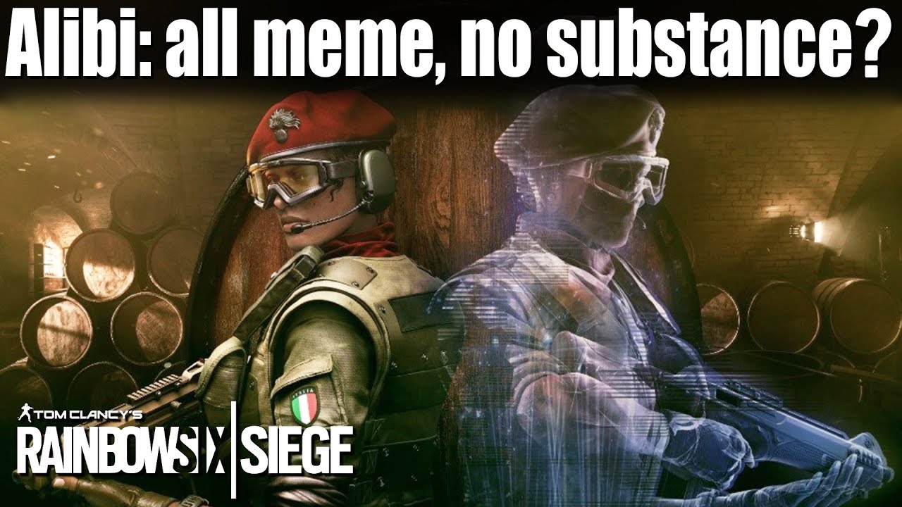 Alibi will be super fun but how useful can she be? Rainbow Six Siege ...