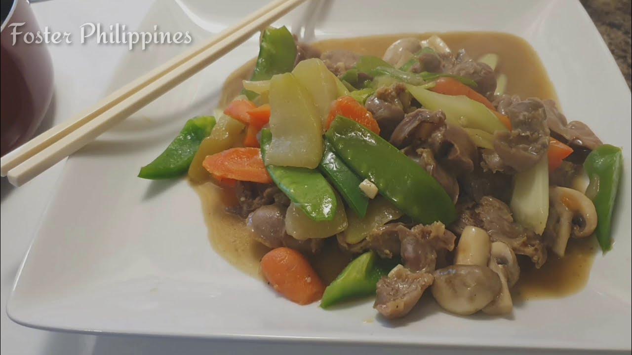 How to cook Chicken Gizzards YouTube