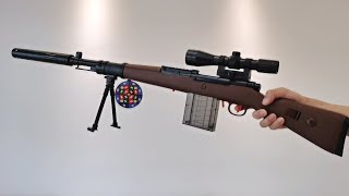 98K Shell Ejection Soft Bullet Sniper Rifle Toy Gun 2022