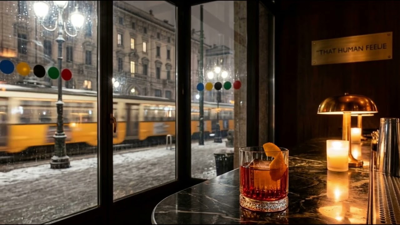 Milano Nights 🍸 Italian Bossa & Deep House Groove | Smooth Olympic Night Vibes