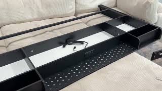 Dnxao Floating Bed Frame,King Bed Frame with Storage Headboard, King Platform Bed Frame Review