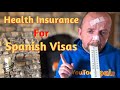 Spanish visas for non-EU citizens after Brexit 2021 - Non Lucrative Visa #3 - Health Insurance