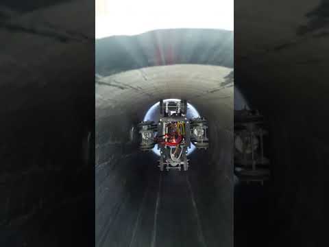 Autonomous pipeline inspection robot