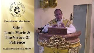 Saint Louis Marie & The Virtue of Patience - Sermon by Fr Gomis (28 Apr 2024)