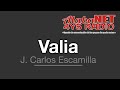 J. Carlos Escamilla. TEMA: Valia