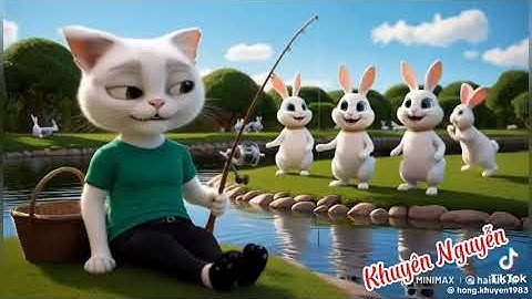 Bài Thơ " Mèo đi câu cá" sử dụng công nghệ AI