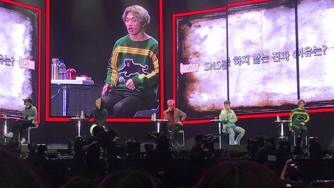 [10108 빅뱅 팬미팅] 오랜만에 하는 팬미팅인데... 영배가 화가 나는 이유 + Q&A