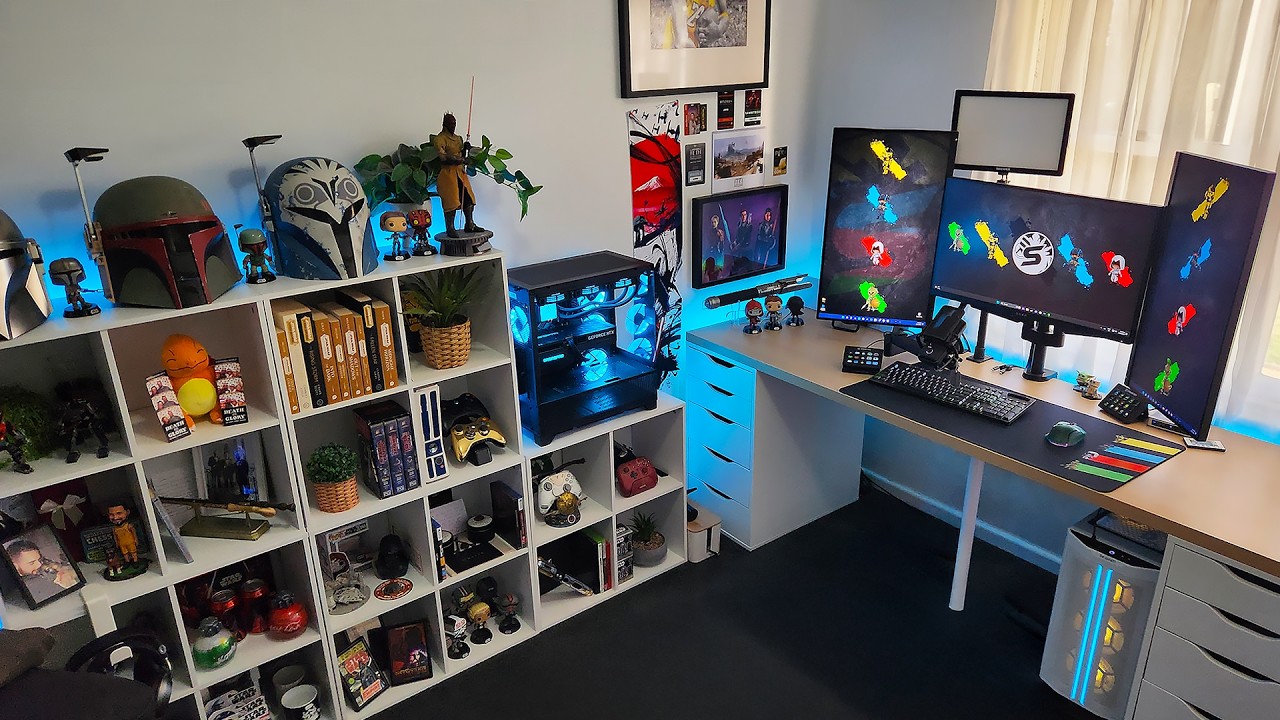 【最安値】Mサイズ vaultroom GAMING SET UP My Dream $15,000 Gaming Room | SETUP TOUR 🔥 - YouTube