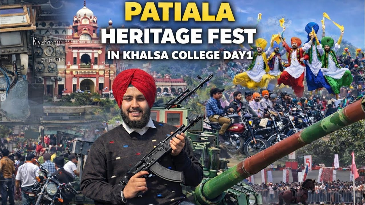Army Literature Fest in KHALSA COLLEGE,Patiala 2026  #trending #viral #uniquesingh #punjabivlogger 