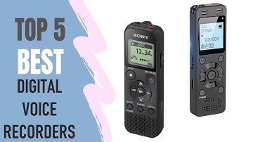 Top 5 Best Digital Voice Recorders Reviews 2021
