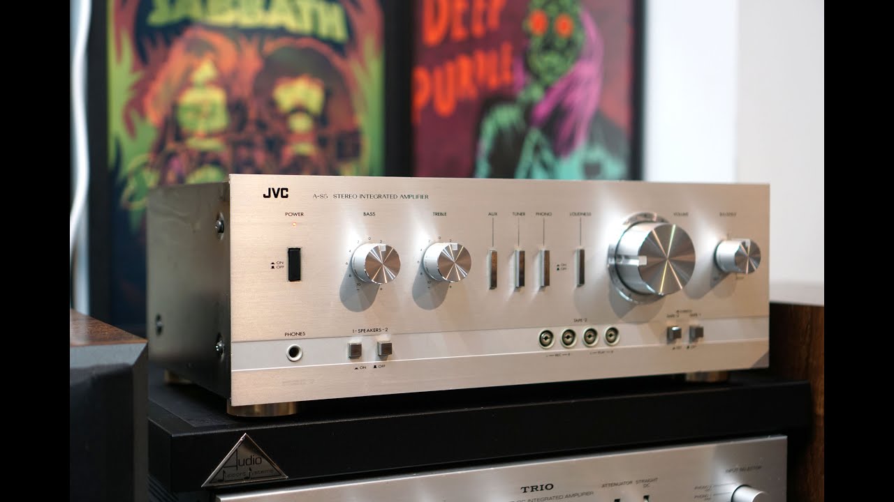JVC A-S5 Vintage Stereo Amplifier with Phono for Your Turntable - Made ...