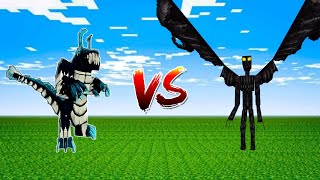 The Storm Warning Entity vs wardzilla in minecraft