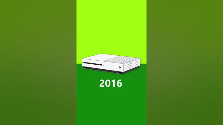 20 Years of Xbox Evolution in 21 seconds