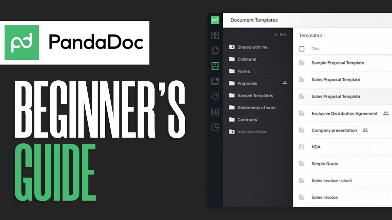 Pandadoc Tutorial 2022 How To Use Pandadoc as A Beginner YouTube