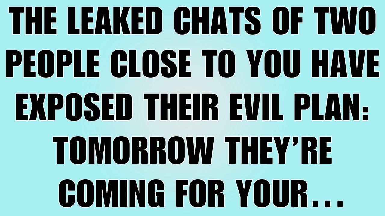 👉God Says: The Names Of These Two Evil People Are… | God Message Today