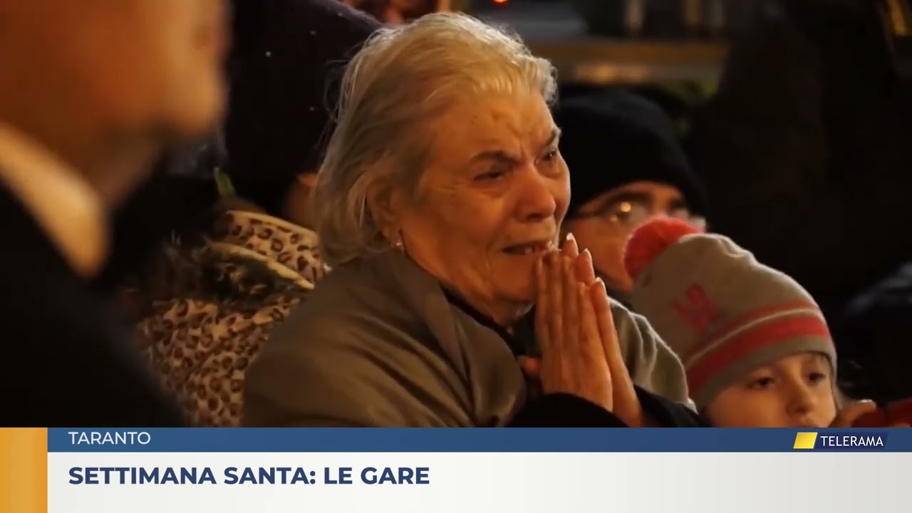 Taranto. Settimana Santa: Le Gare
