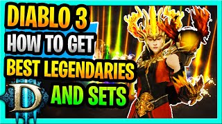 How to Get Legendaries items Diablo 3 And Set Items in 2021 Best Gear in Diablo 3 Farm Guide