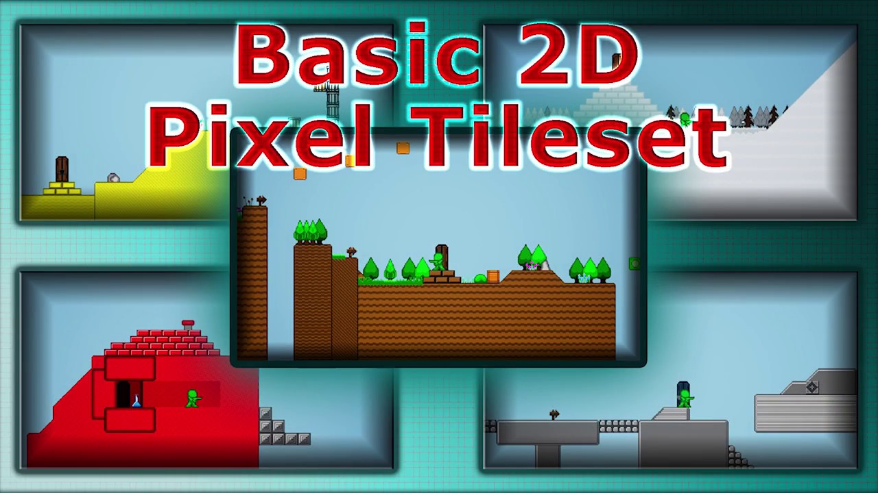Gameplay With Basic 2D Pixel Tileset - YouTube