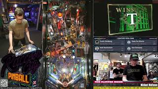 Concord Open 2026 Main: Semi game 1/3 on Stern John Wick Pro. Streamed from The Flipper Room.