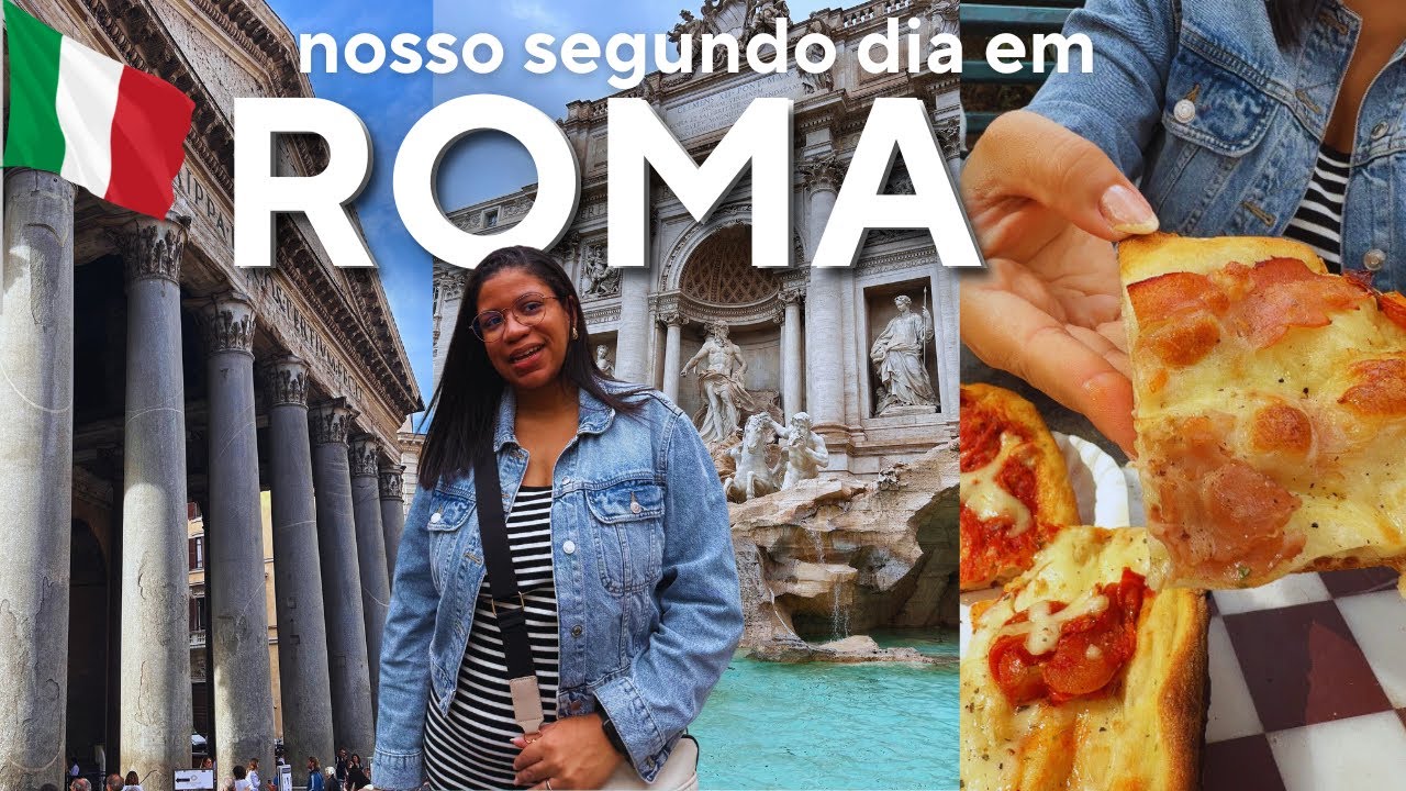 ROMA EM 3 DIAS (PARTE 2) | Joguei a moeda na Fontana di Trevi! Preços e Roteiro