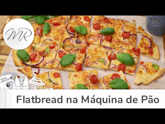 Flatbread na Máquina de Pão - Maurício Rodrigues - YouTube