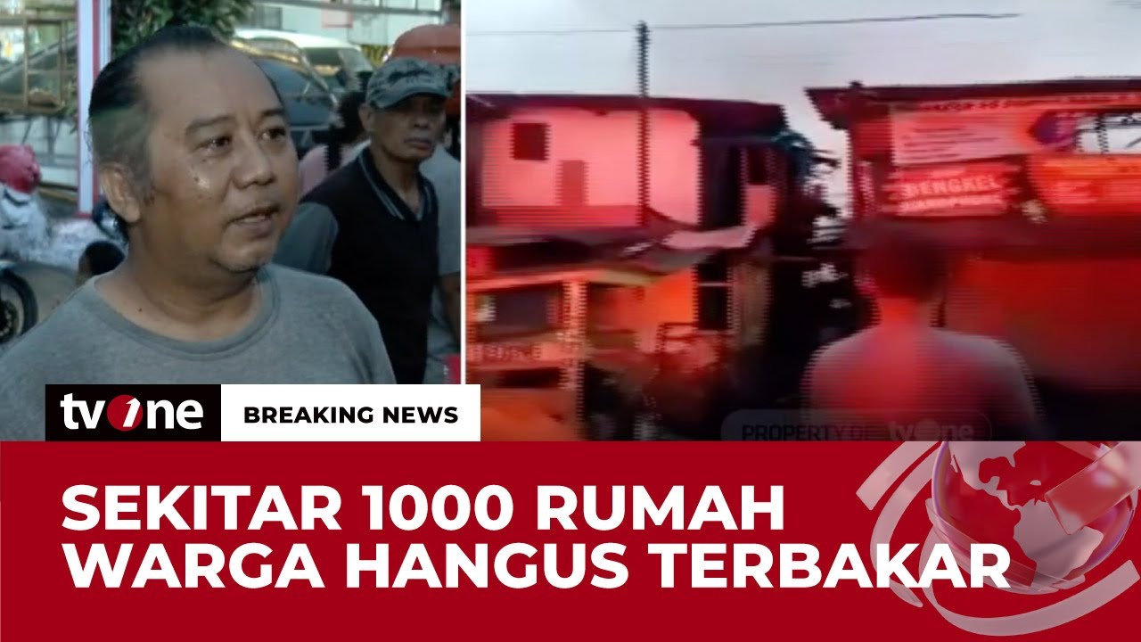 Kebakaran Pemukiman Padat Penduduk di Kemayoran Diduga Akibat Korsleting Listrik | tvOne