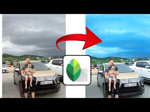 Video Chỉnh Sửa Ảnh Bầu Trời , Nước Biển Màu xanh trên app... - youtube