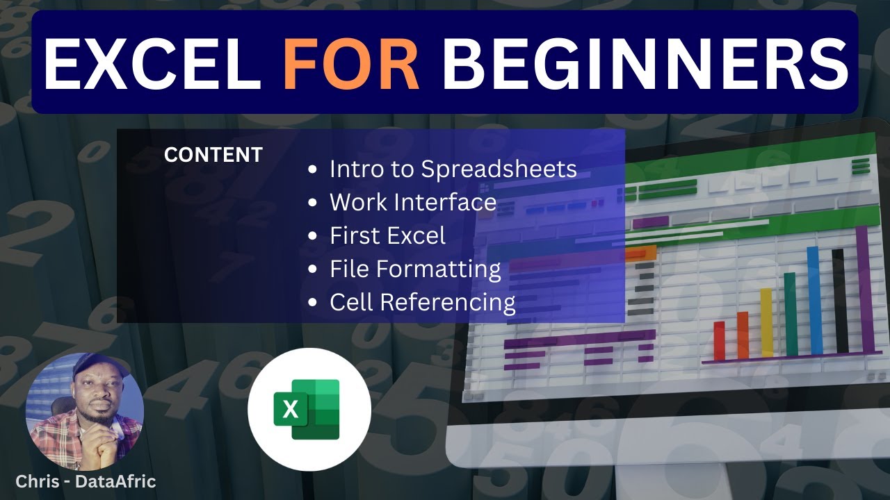 introduction to excel for beginners