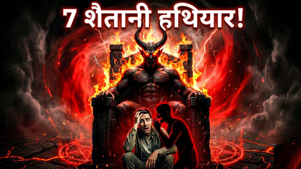 “शैतान के 7 हथियार: जिनसे चुपचाप आपकी आत्मा मारी जा रही है”