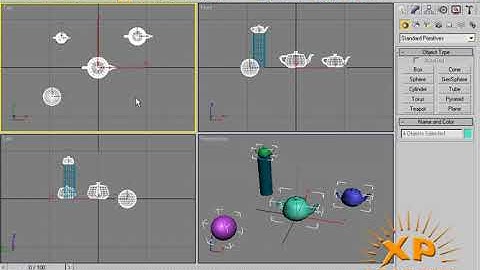 3D Studio Max Urdu Tutorials | Selection