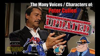 The Many Voices of Peter Cullen *UPDATED* (50+ Characters - Transformers - Predator - AND MORE)