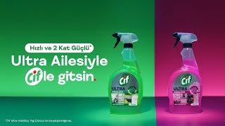 Hızlı Ve 2 Kat Güçlü Cif Ultra Ailesiyle Cifle Gitsin