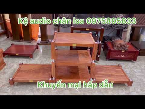Video Kệ audio chân loa kệ âm thanh kệ âm ly - youtube