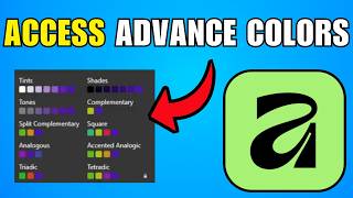 How To Access Advanced Colors In Affinity (2026) (Best Method)
