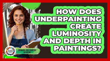How Does Underpainting Create Luminosity And Depth In Paintings? - Drawing and Painting Academy